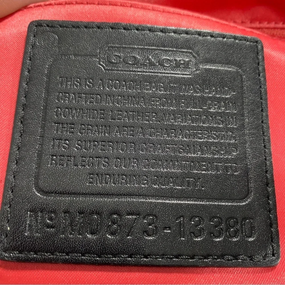 Coach Bonnie 13380 Vintage Leather Shoulder Bag